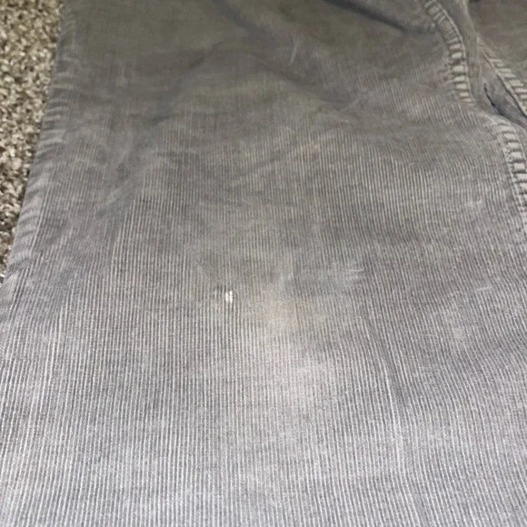 J Jill Womens Corduroy Jeans Gray slim leg stretch size 14 - Picture 3 of 10